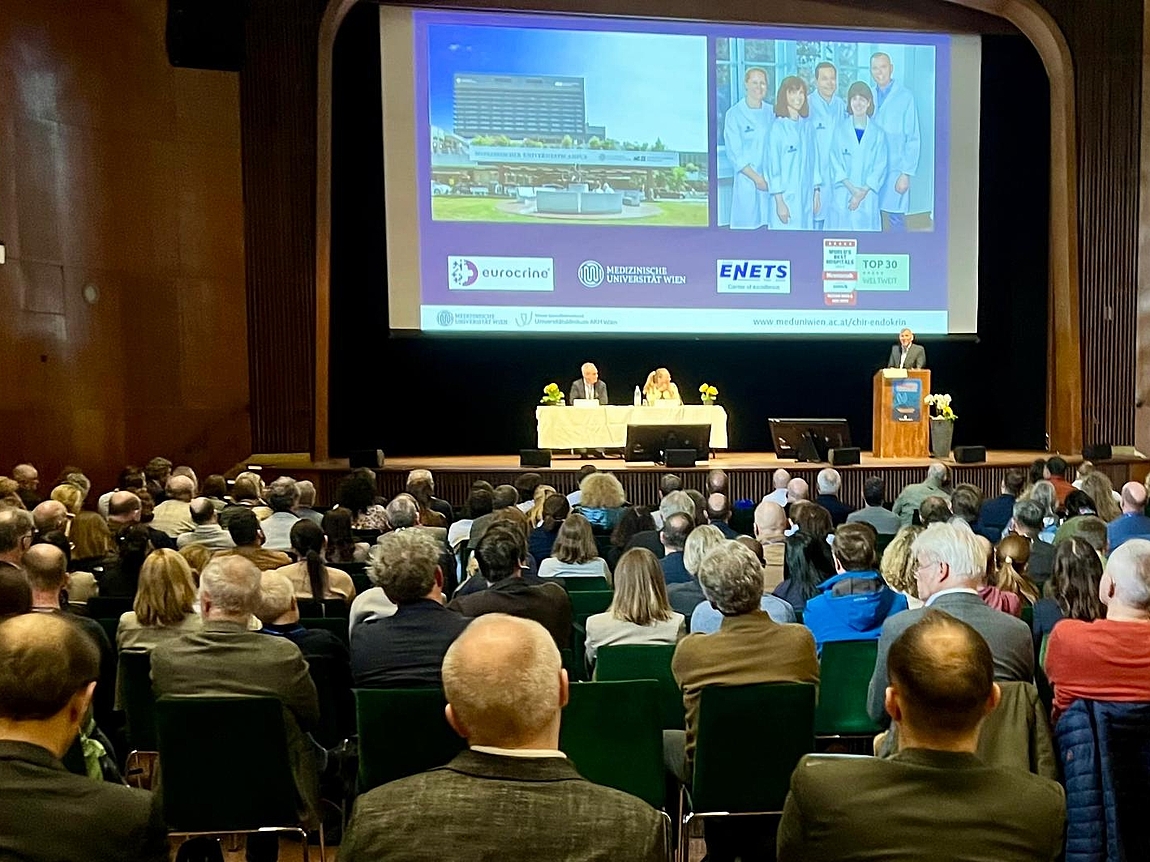 Schilddrüsenkongress Der Schilddrüsenkongress mit großem Publikum.